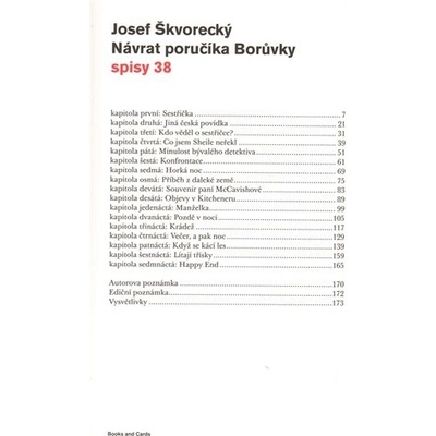 Návrat poručíka Borůvky - Josef Škvorecký