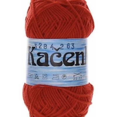Příze Kačenka červená 3284
