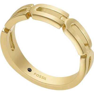 Fossil pozlátený prsteň Heritage JF04694710