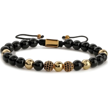 HARAHU Гривна er-34438 - Черна / Златна 2 kp34438 (er-34438)