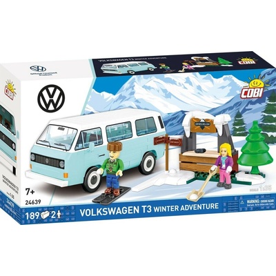 COBI 24639 Automobil Volkswagen T3 Zimné dobrodružstvo 1:35