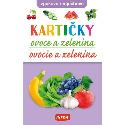 Výukové karty - Ovoce a zelenina