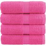 vidaXL Премиум кърпи за пране SOLUND 4 бр. Розови 30x30 см 600 г/м2 (137516)