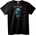 NOONEBRAND Тениска ELEI Готически череп - M, Black