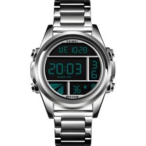 Skmei Часовник skmei me-23802 - Сребрист kp23802 Часовници