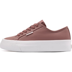 Calvin Klein Vulc Flatf LaceUp Text Leather