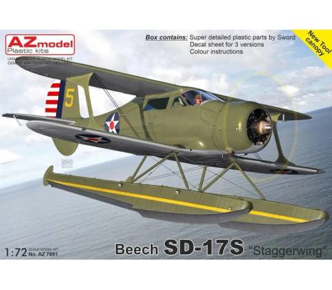 AZmodel Beech SD-17S "Staggerwing1:72