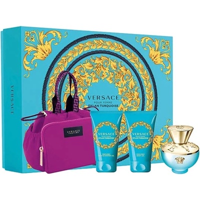 Versace Dylan Turquoise подаръчен комплект с тоалетна вода 100мл за жени 1 бр