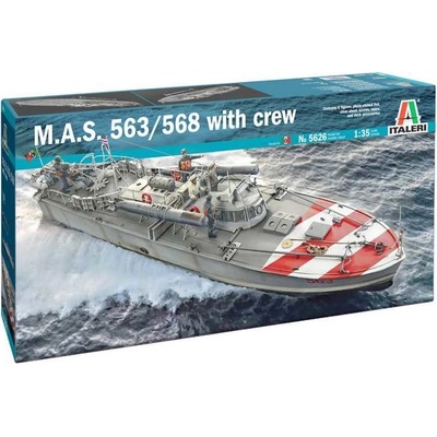Italeri M.A.S. 563/568 with crew 1:35