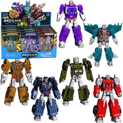 LEAN Toys Robot 2v1 transformující se na vozidlo (mix)