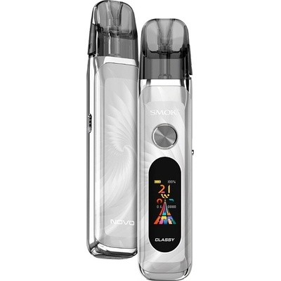 SMOK Novo Classy Pod kit 1350 mAh Silver White