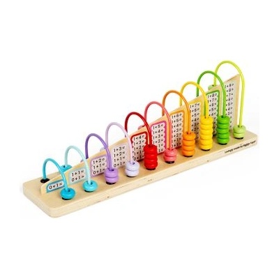 Bigjigs Toys Сметало за броене - Дъга - BIGJIGS (036010)