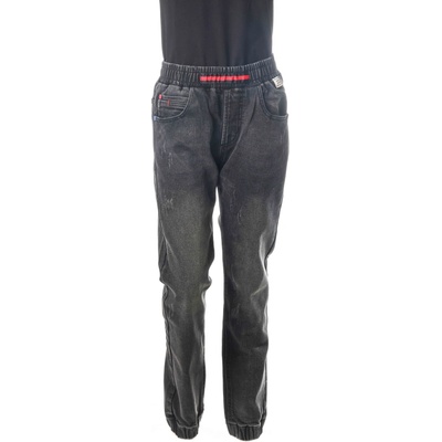 JOYCE Chlapecké rifle s gumou v pase Černá