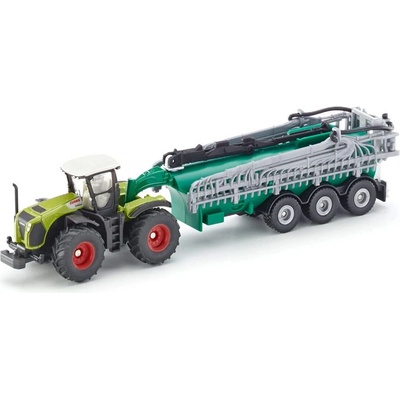 Siku Farmer 1827 traktor Claas s vakuovým tankerom Samson 1:87