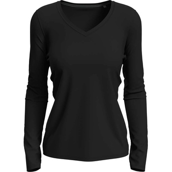 Stedman stretch-t long sleeve st9720 / Дамска тениска с дълъг ръкав - черна m (st9720blom)