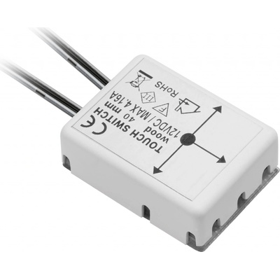 Podpultový spínač do 40mm 12V GTV AE-WPDRW-00