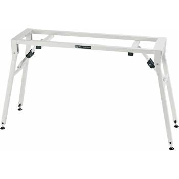 Konig & Meyer 18953 Сгъваема стойка за клавиатура Pure White (18953-017-76)