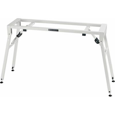 Konig & Meyer 18953 Сгъваема стойка за клавиатура Pure White (18953-017-76)