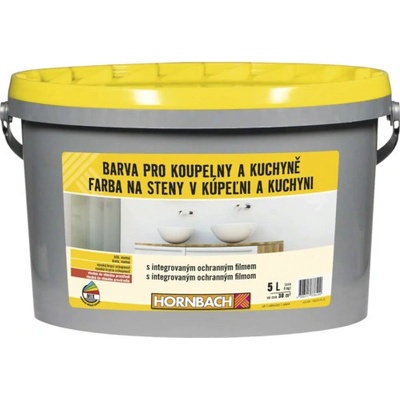 Hornbach pre kúpeľne a kuchyne proti plesniam 5 l biela