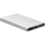 More Than Gifts Мобилна батерия Powerflat C, USB Type-C, 4000 mAh, сребриста (8719941063716)
