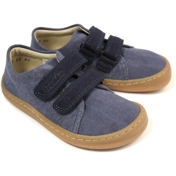 Froddo Barefoot plátěné tenisky blue