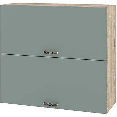 ИРИМ Горен кухненски шкаф Сити АРФ-Олив мат-11-12 80 см