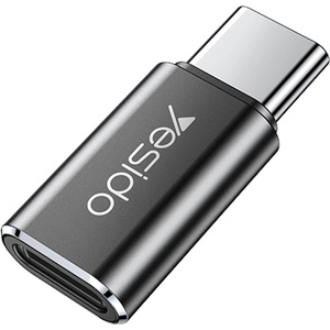 Yesido Адаптер Type-C към Lightning с OTG функция - Yesido (GS22) - Сив