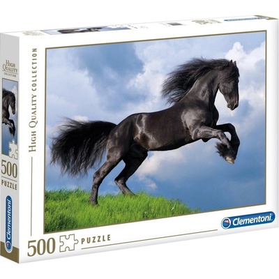 Clementoni 35071 Čierny kôň 500 dielov