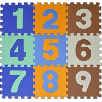 Lamps 125429 Penové puzzle 9 ks čísla