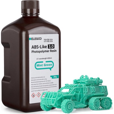 Elegoo ABS-like Resin V3.0 Mint Green - 2.000 g (50.103.0340)