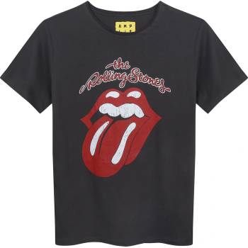 AMPLIFIED детска тениска The Rolling Stones - Vintage Tongue - въглен - AMPLIFIED - ZAV866RVT