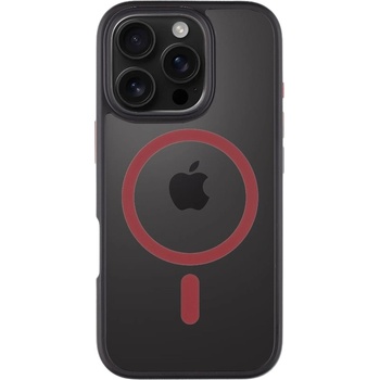 Tactical MagForce Hyperstealth 2.0 Защитен калъф за Apple iPhone 16 Pro Black/Red Tactical | Cherven | МЪЖЕ | UNI