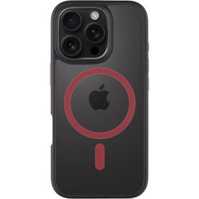 Tactical MagForce Hyperstealth 2.0 Защитен калъф за Apple iPhone 16 Pro Black/Red Tactical | Cherven | МЪЖЕ | UNI