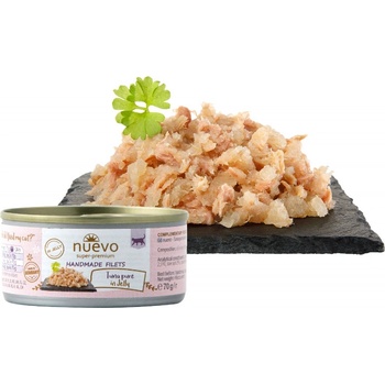 NUEVO CAT Handmade Pure tuňák v želé 70 g