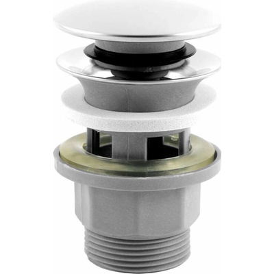 Novaservis - Uzáver výpusti 5/4" pre umývadlo s prepadom chrom S287PP-B