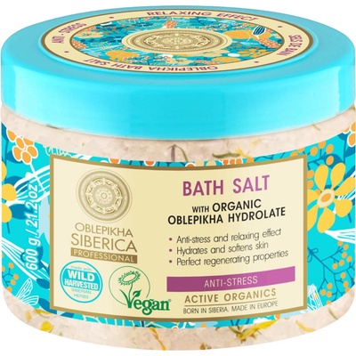 Natura Siberica Bath Salt Anti-Stress 600 g