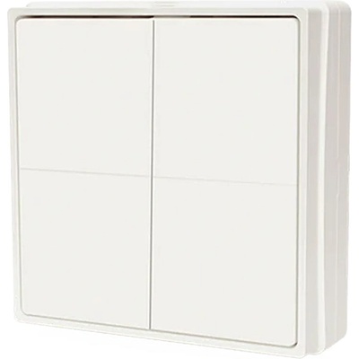 Shelly Смарт ключ Shelly - BLU Wall Switch 4, Ivory (3800235269626)