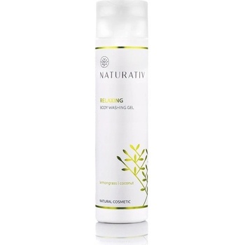 Naturativ Body Care Relaxing sprchový gel s glycerinem Lemongrass Coconut Vegan Cosmetic 280 ml
