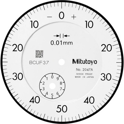 Mitutoyo Úchylkoměr číselníkový analogový 10/0,01mm iso mitu-2047ab