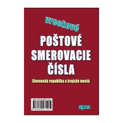 Vreckové Poštové smerovacie čísla