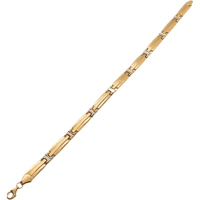 VipGold Златна мъжка синджирна гривнa 6.60 гр (GRSM69)
