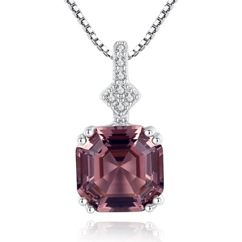 Silenti Jewelry Сребърно колие "Топаз" - Сребърен