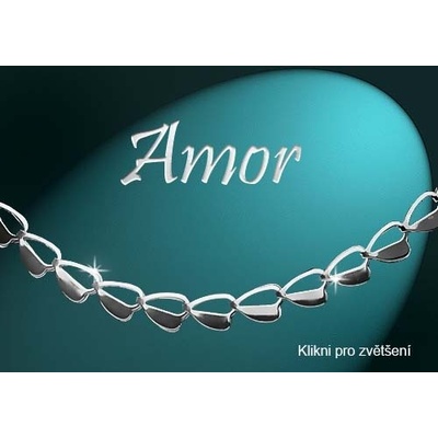 Gold Design Amor řetízek stříbřený (GD456)
