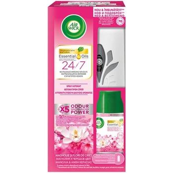 Air Wick Ароматизатор Air Wick Freshmatic, комплект, магнолия и череш (5070100190)