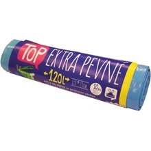 Vipor Top zatahovací LDPE 120 l 35 µm extra pevné 10ks modré