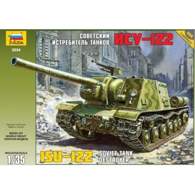 Zvezda Soviet Tank Destroyer ISU-122 1:35