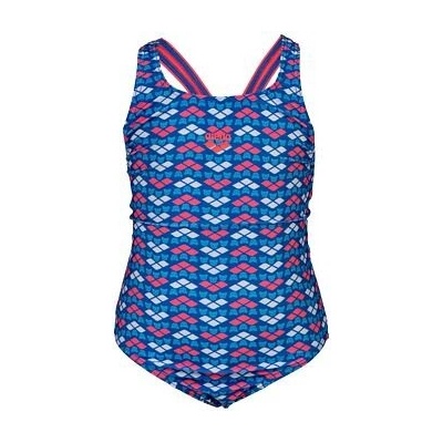 Dievčenské plavky arena Friends Girls' Allover Swimsuit
