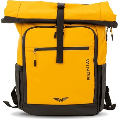 Wings batoh rook tmavě žlutý 29 l