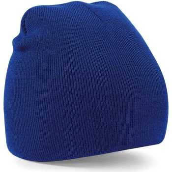 Beechfield Pull On beanie modrá