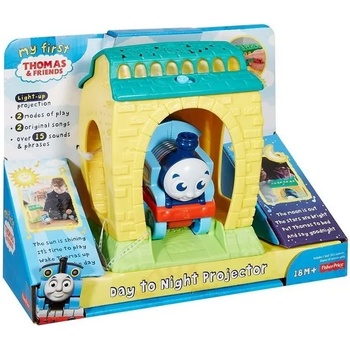 Mattel Забавна играчка-прожектор Thomas & Friends My First Get Up & Glow Thomas Night Light, FFX55